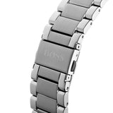 Hugo Boss Oxygen Grey Dial Silver Steel Strap Watch for Men - 1513596