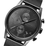 Hugo Boss Navigator Grey Dial Grey Mesh Bracelet Watch for Men - 1513674