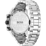 Hugo Boss Nomad Chronograph Grey Dial Silver Steel Strap Watch for Men - 1513774