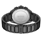 Hugo Boss Volane Black Dial Black Steel Strap Watch for Men - 1513950