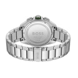 Hugo Boss Volane Grey Dial Silver Steel Strap Watch for Men - 1513951