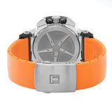 Tissot T Race Chronograph Black Dial Orange Rubber Strap Watch for Women - T048.217.27.057.00