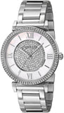 Michael Kors Caitlin Crystal Dial Silver Steel Strap Watch for Women - MK3331