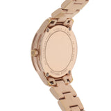 Michael Kors Runway Mercer Mother of Pearl White Dial Two Tone Steel Strap Watch For Women - MK6674