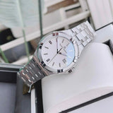 Maurice Lacroix Aikon Date White Dial Silver Steel Strap Watch for Men - AI1008-SS002-131-1