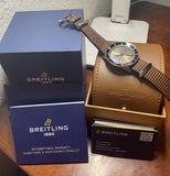 Breitling Superocean Heritage '57 Outerknown Brown Dial Brown NATO Strap Watch for Men - A103703A1Q1W1