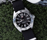 Tag Heuer Formula 1 Quartz Black Dial Black NATO Strap Watch for Men - WAZ1015.FC8198