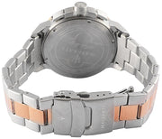 Maserati Ingegno Chronograph Blue Dial Two Tone Steel Strap Watch for Men - R8873619002