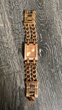 Guess Mod Heavy Metal Diamonds Rose Gold Dial Rose Gold Steel Strap Watch for Women - W0072L3