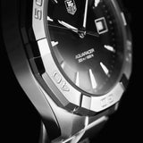 Tag Heuer Aquaracer Black Dial Watch for Men - WAY1110.BA0928