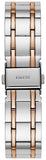 Guess Montauk Silver Dial Two Tone Steel Strap Watch For Women - W0933L6