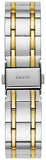 Guess Montauk Silver Dial Two Tone Steel Strap Watch for Women - W0933L5