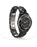 Chanel J12 Quartz Black Dial Black Steel Strap Watch for Women - J12 H5695