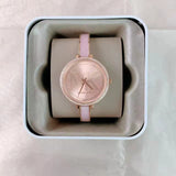 Michael Kors Jaryn Analog Rose Gold Dial Pink Steel Strap Watch For Women - MK4545