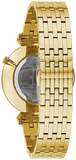 Versace V-Twist Black Dial Gold Mesh Bracelet Watch for Women - VELS00819