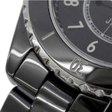 Chanel J12 Quartz Black Dial Black Steel Strap Watch for Women - J12 H5695