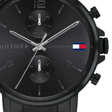 Tommy Hilfiger Daniel Black Dial Black Steel Strap Watch for Men - 1710414