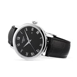 Tissot Classic Dream Black Dial Black Leather Strap Watch for Men - T033.410.16.053.01