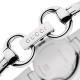 Gucci Guccissima Quartz Diamonds Brown Dial Silver Steel Strap Watch For Women - YA134503