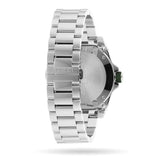 Gucci Dive Quartz Green Dial Silver Steel Strap Watch For Men - YA136222