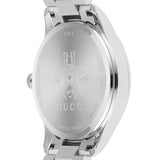 Gucci G Timeless Quartz Blue Dial Silver Steel Strap Watch for Women - YA1265043