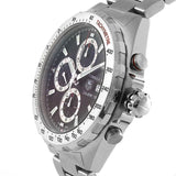 Jam Tangan Pria Tag Heuer Formula 1 Calibre 16 Automatic Chronograph Black Dial Silver Steel Strap - CAZ2010.BA0876