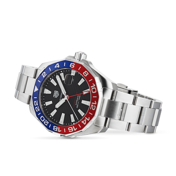 Tag Heuer Aquaracer Pepsi Black Dial Watch for Men