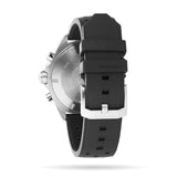 Tag Heuer Formula 1 Manchester United Special Edition Gray Dial Black Silicone Strap Watch untuk Pria - CAZ101M.FT8024