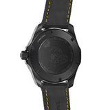 Tag Heuer Aquaracer Calibre 5 Black NATO Strap Carbon Dial Watch untuk Pria - WBD218B.FC6446