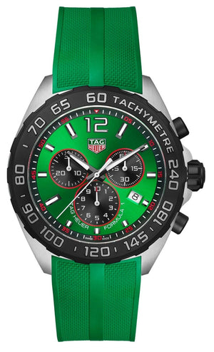 Tag Heuer Formula 1 Green Dial Watch for Men - CAZ101AP.FT8056