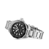 Tag Heuer Aquaracer Professional 300 Automatic Black Dial Silver Steel Strap Watch for Women - WBP231D.BA0626