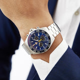 Tag Heuer Formula 1 Red Bull Racing Chronograph Blue Dial Silver Steel Strap Watch for Men - CAZ101AK.BA0842