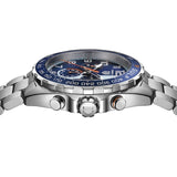 Tag Heuer Formula 1 Gulf Chronograph Blue Dial Silver Steel Strap Watch for Men - CAZ101AT.BA0842