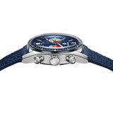 Tag Heuer Carrera Skipper Automatic Chronograph Blue Dial Blue Nylon Strap Watch for Men - CBS2213.FN6002