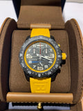 Breitling Endurance Pro Black Dial Yellow Rubber Strap Watch for Men - X82310A41B1S1