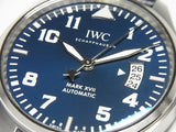 IWC Pilots Watch Mark XVII Edition Le Petit Prince Blue Dial Brown Leather Strap Watch for Men - IW326506