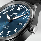 IWC Pilot’s Watch Mark XVIII Edition “Laureus Sport for Good Foundation" Blue Dial Black Nylon Strap Watch for Men - IW324703