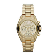 Michael Kors Bradshaw Gold Dial Gold Steel Strap Watch for Women - MK5798