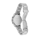 Tommy Hilfiger Claudia Silver Dial Silver Steel Strap Watch for Women - 1781741