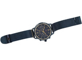 Tommy Hilfiger Blake Quartz Blue Dial Blue Mesh Bracelet Watch for Men - 1782305