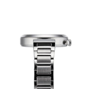 Hugo Boss Flawless Chronograph Silver Dial Silver Steel Strap Watch for Women - 1502530