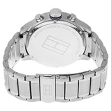 Tommy Hilfiger Trent Quartz Blue Dial Silver Steel Strap Watch for Men - 1791053