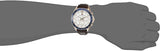 Tommy Hilfiger Luke Quartz White Dial Brown Leather Strap Watch for Men - 1791118