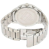 Tommy Hilfiger Chase Quartz Black Dial Silver Steel Strap Watch For Men - 1791485