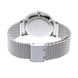 Tommy Hilfiger Brooklyn Quartz Blue Dial Silver Mesh Bracelet Watch for Men - 1791505