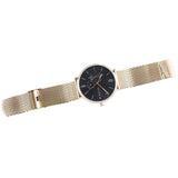 Tommy Hilfiger Brooklyn Grey Dial Gold Mesh Bracelet Watch for Men - 1791506