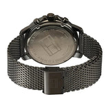 Tommy Hilfiger London Chronograph Grey Dial Grey Mesh Bracelet Watch for Men - 1791530