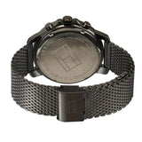 Tommy Hilfiger London Chronograph Grey Dial Grey Mesh Bracelet Watch for Men - 1791530