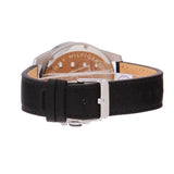 Tommy Hilfiger Decker Black Dial Black Leather Strap Watch for Men - 1791563