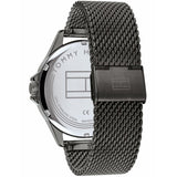 Tommy Hilfiger Shawn Chronograph Quartz Grey Dial Grey Mesh Bracelet Watch for Men - 1791613